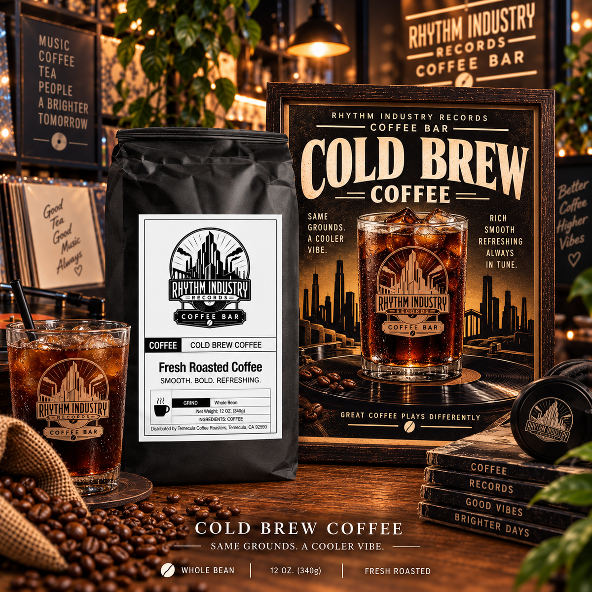 Cold Brew Coffee - The Midnight Cold Press