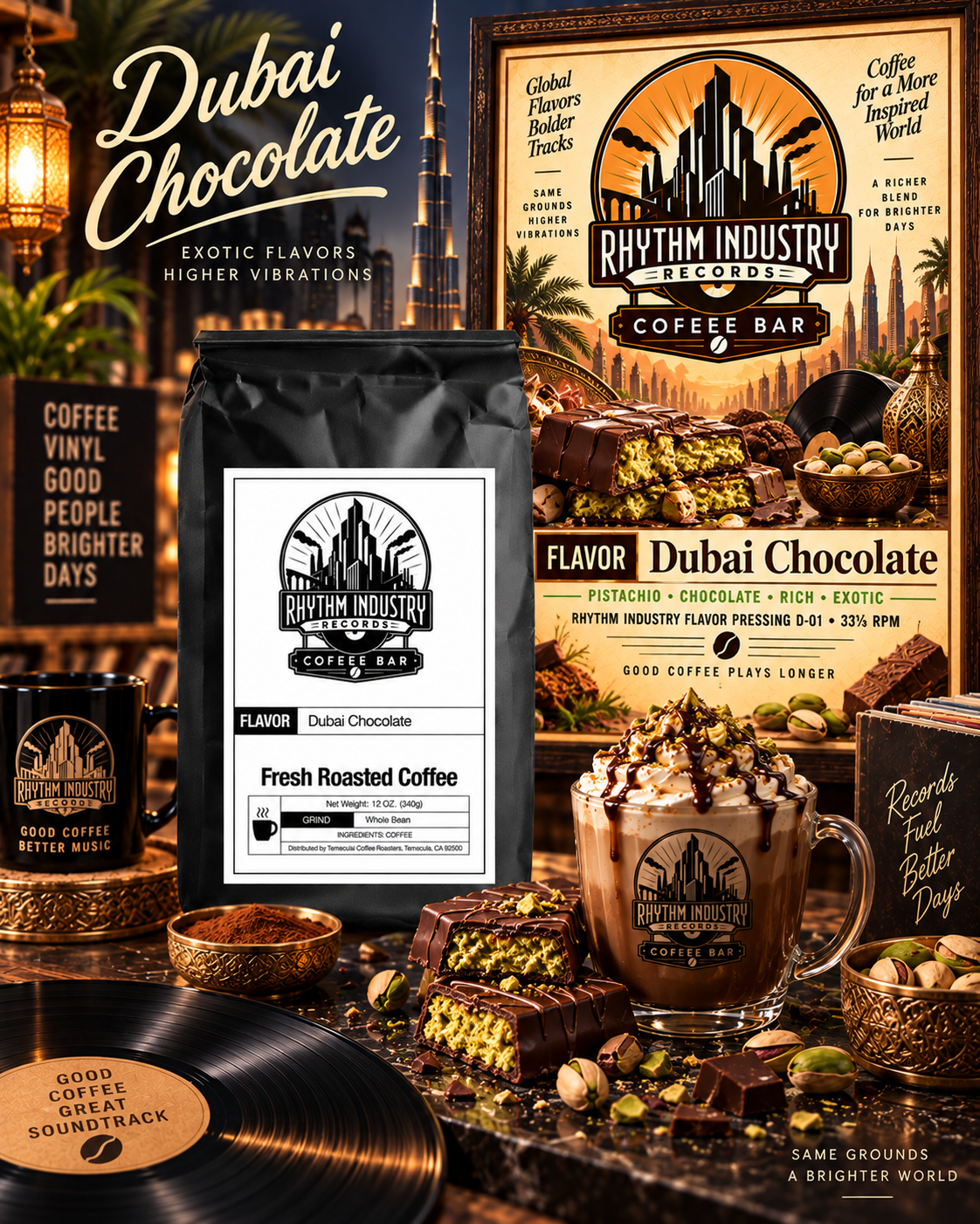 Dubai Chocolate — The Luxe Pressing
