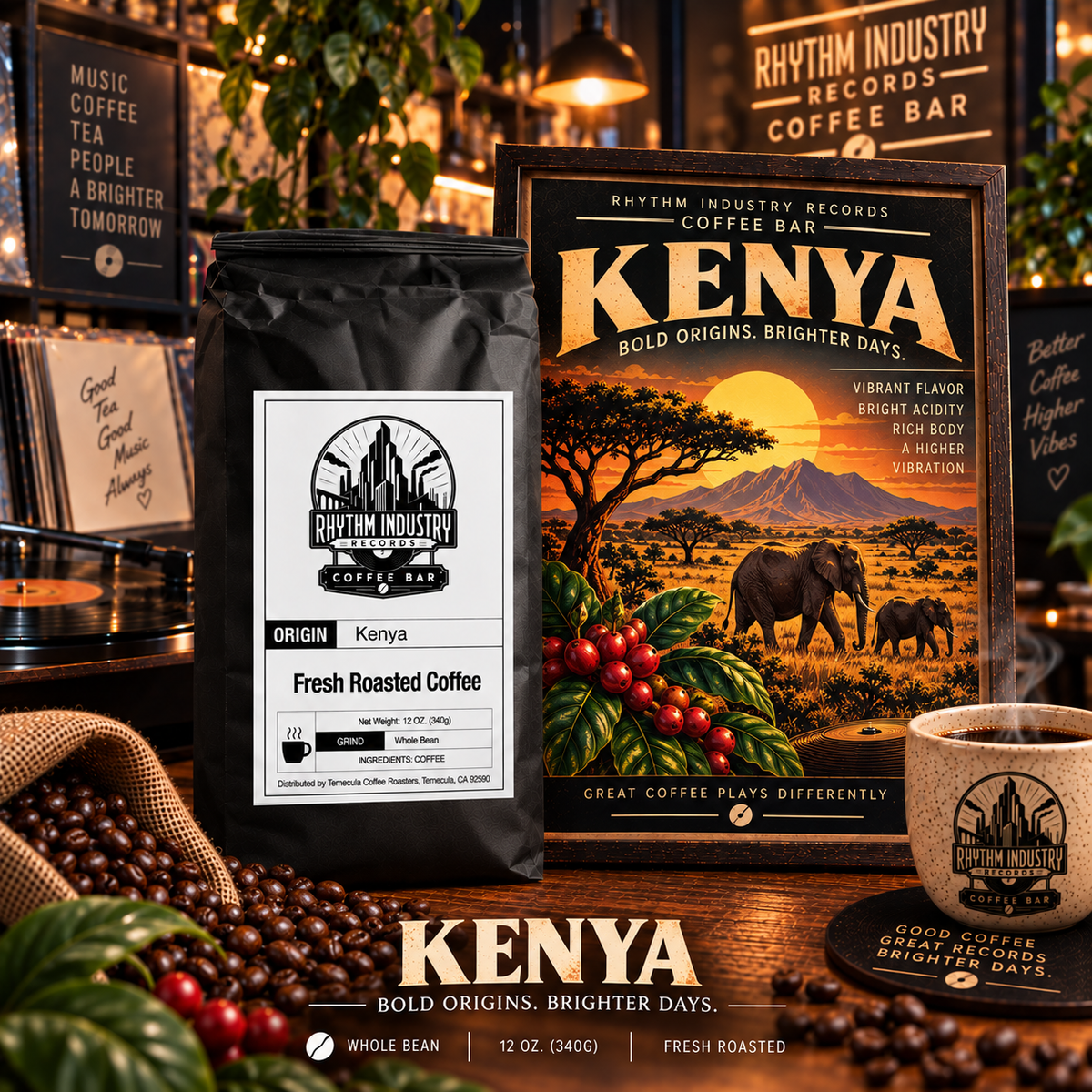 Kenya - The High Note Pressing