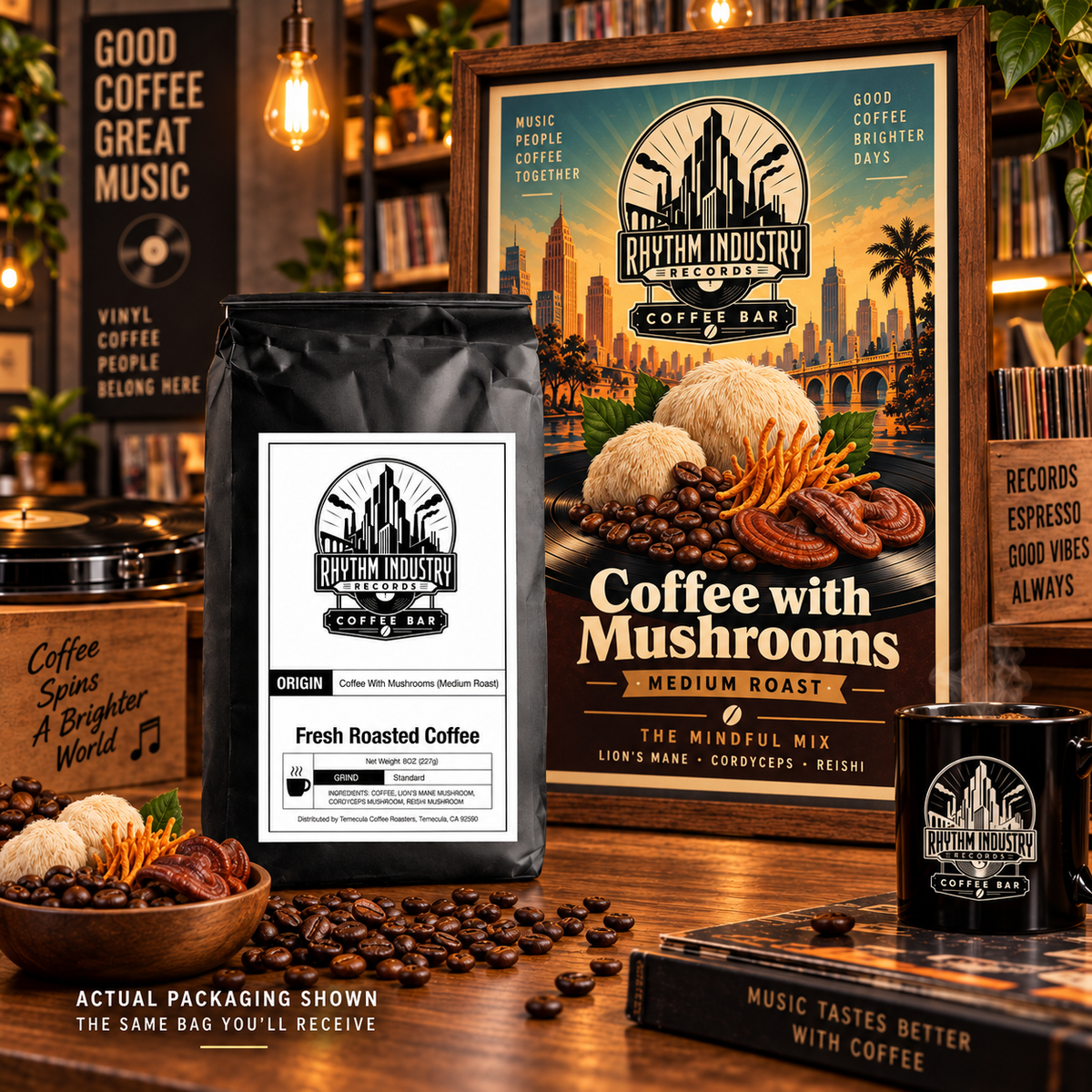 Mushroom Medium Roast — The Alternate Mix